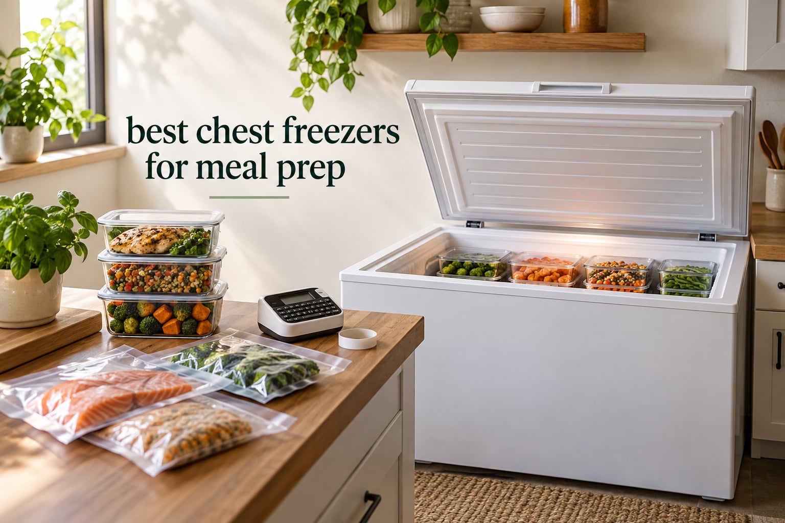 best chest freezers for meal prep