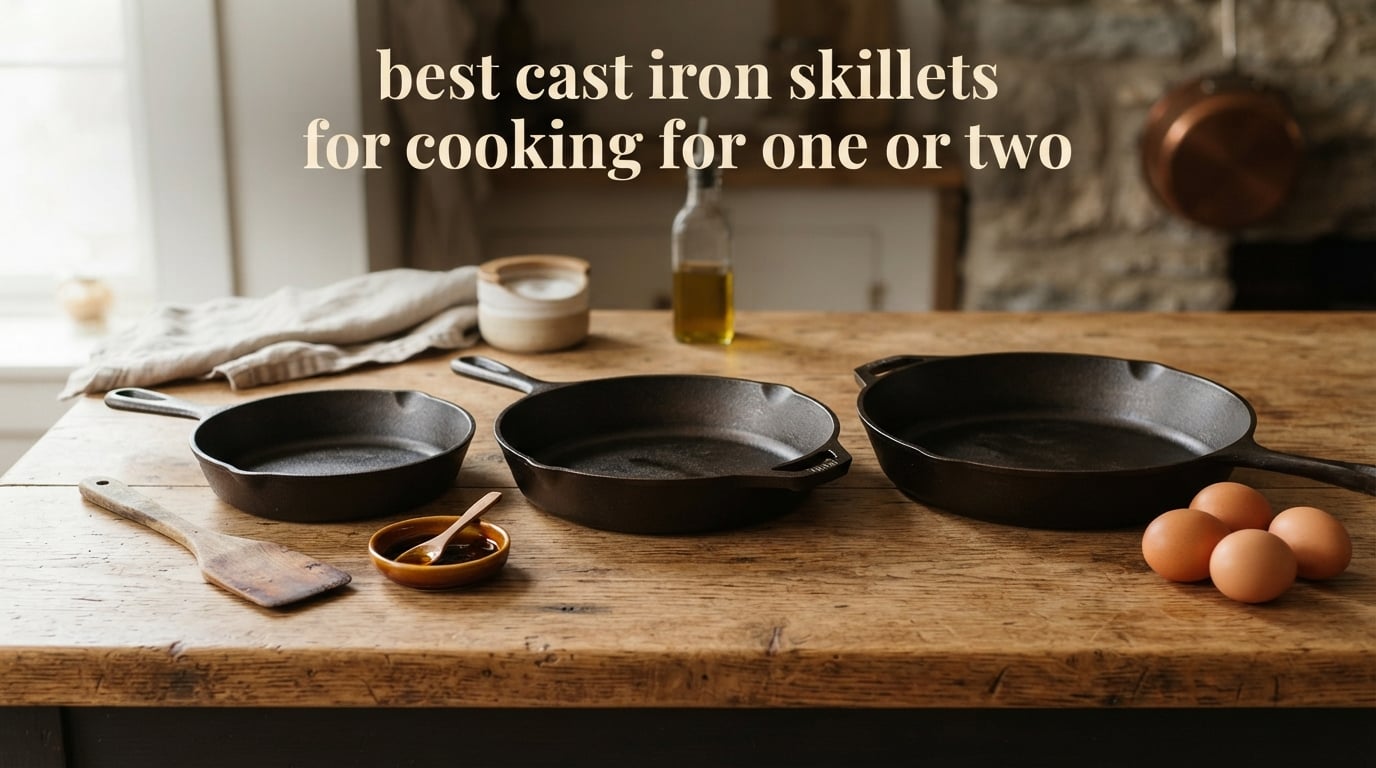 best cast iron skillets for cooking for one or two