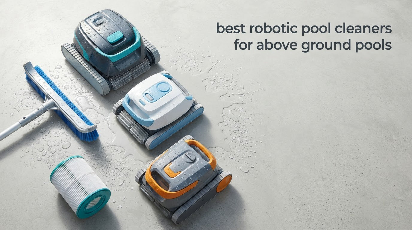 best robotic pool cleaners for above ground pools
