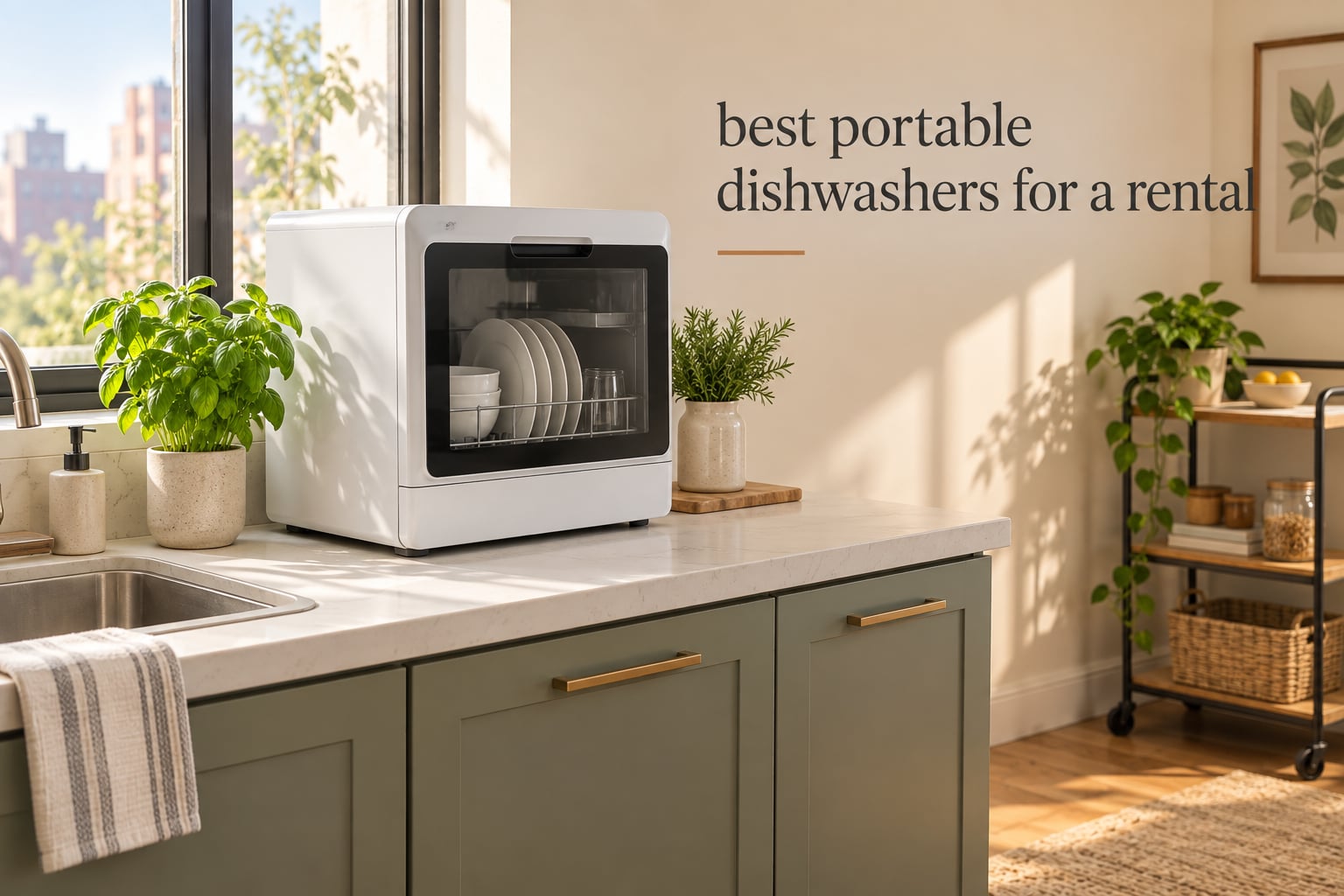 best portable dishwashers for a rental