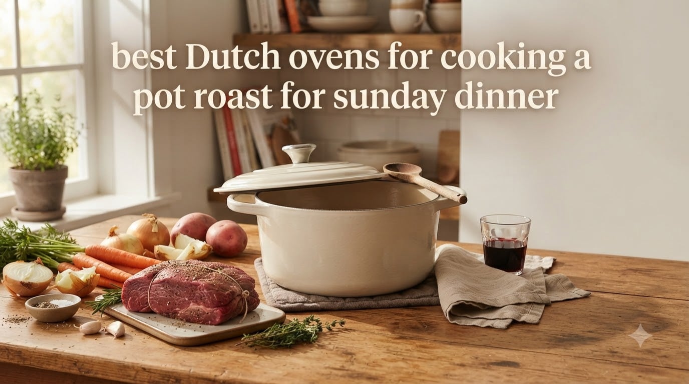 best Dutch ovens for cooking a pot roast for sunday dinner