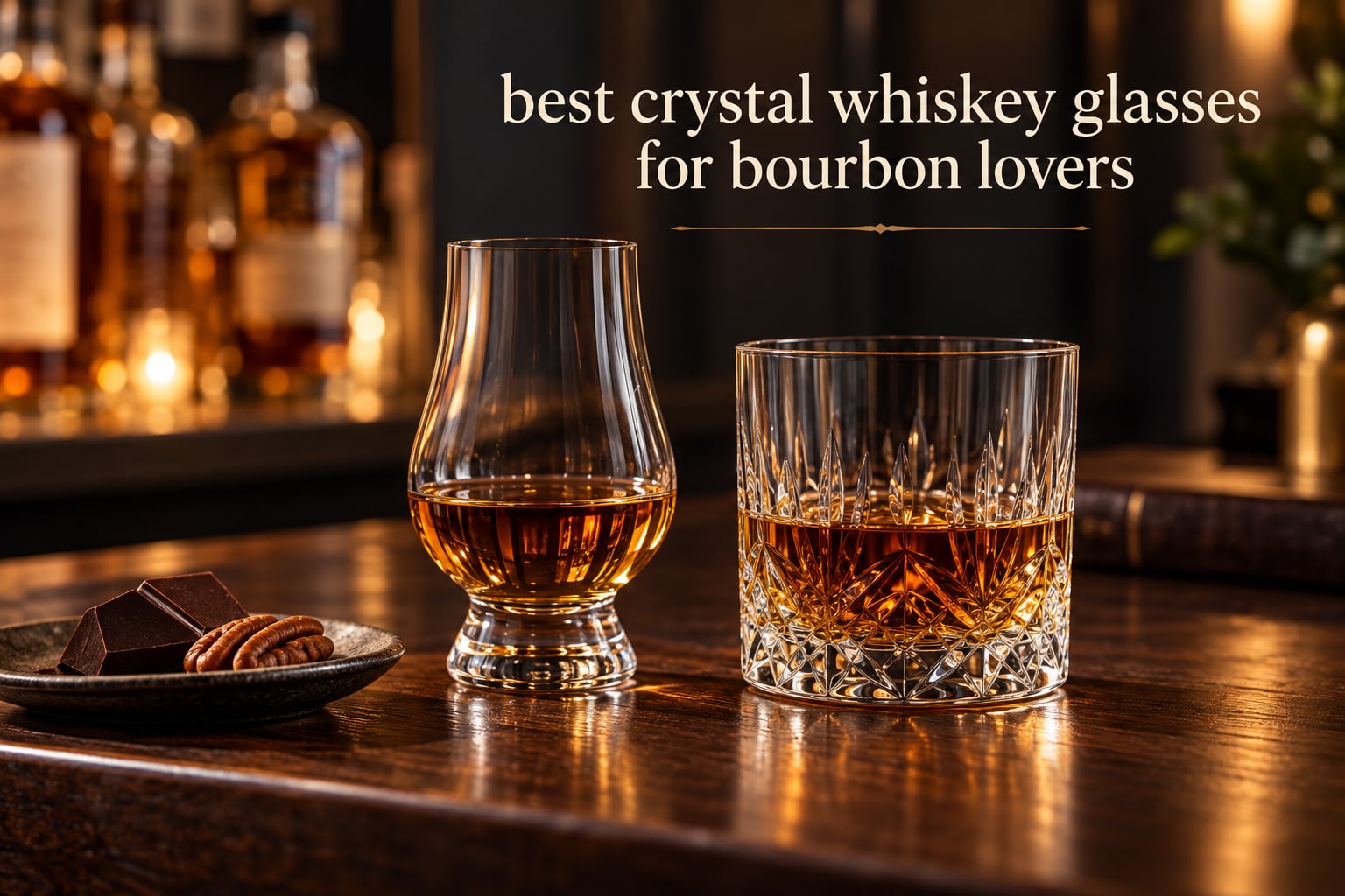 best crystal whiskey glasses for bourbon lovers