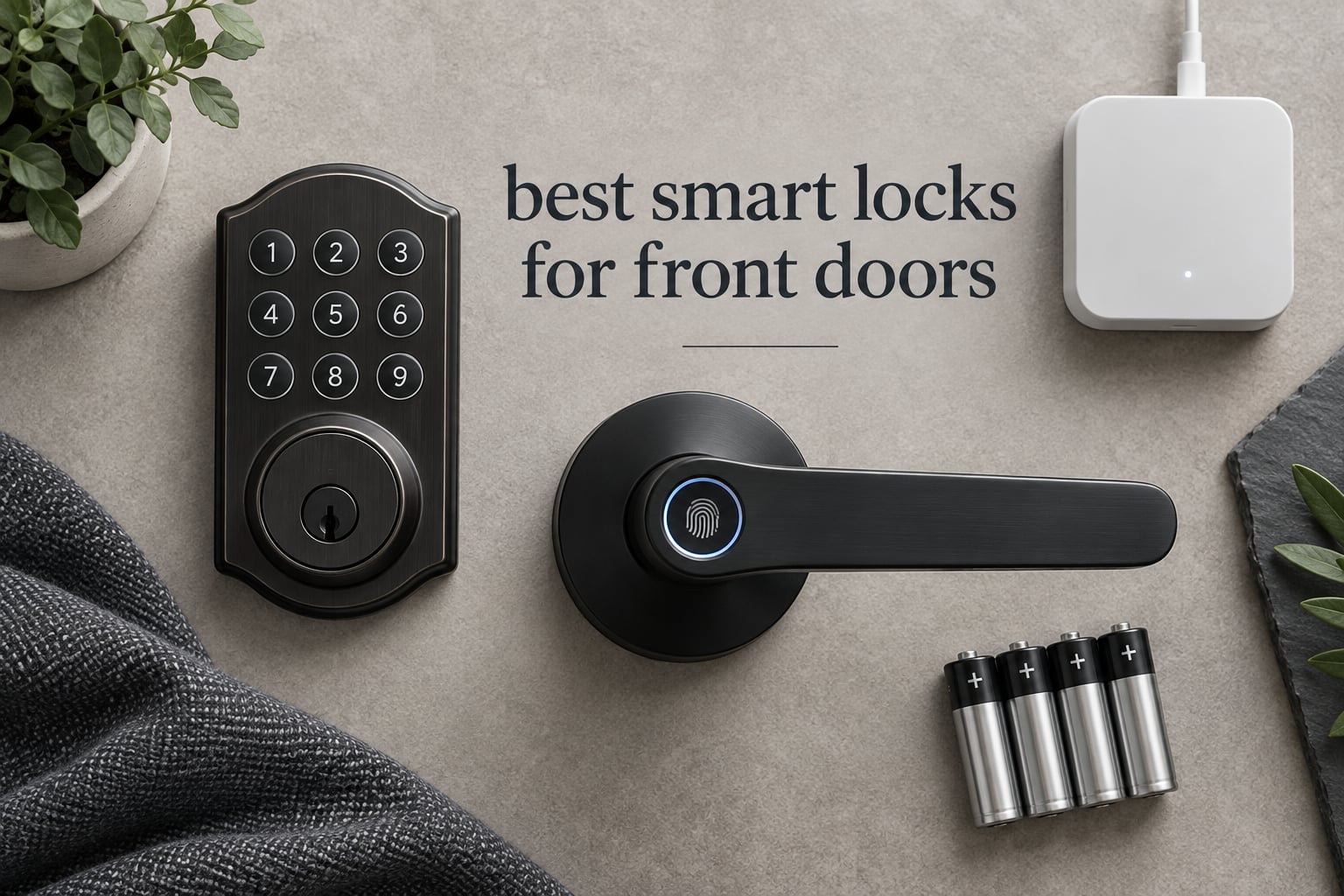 best smart locks for front doors