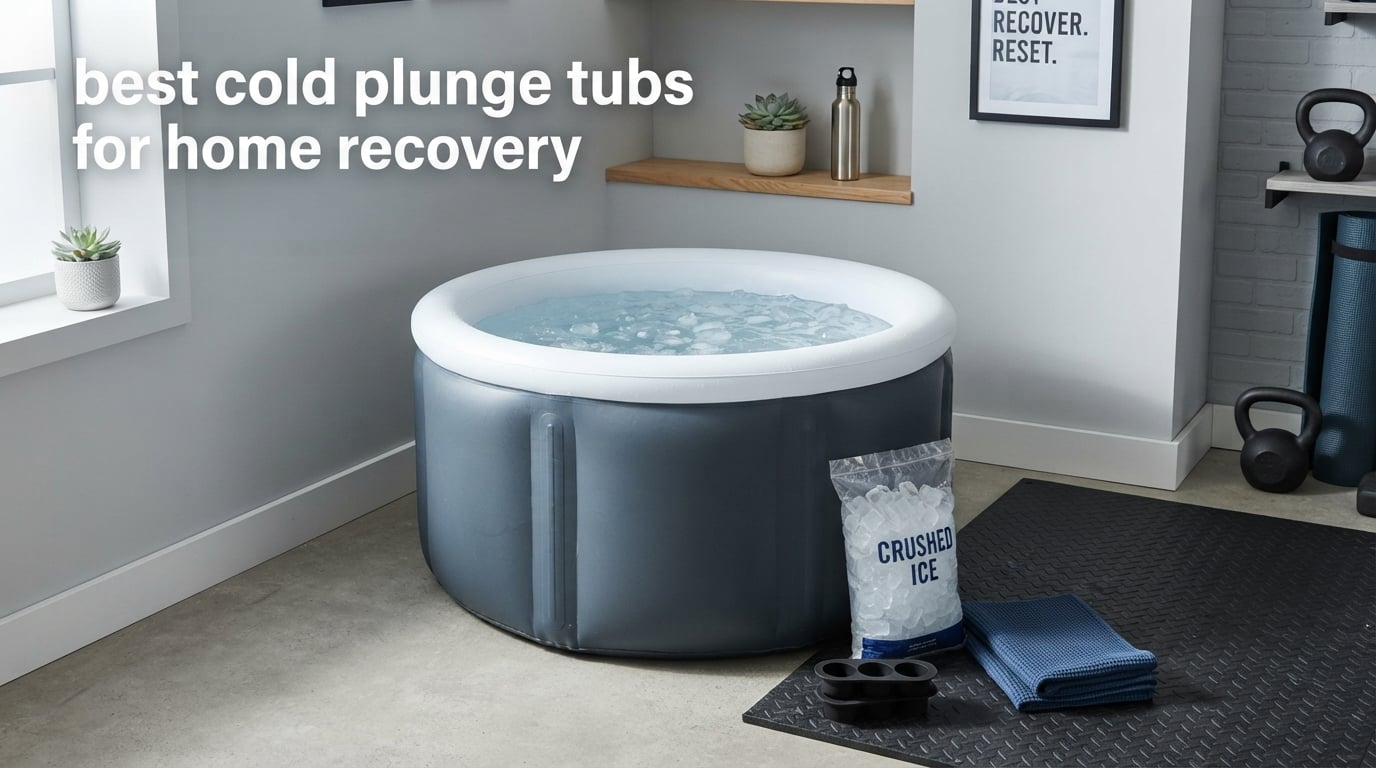 best cold plunge tubs for home recovery