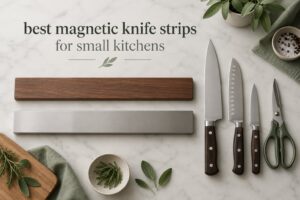best magnetic knife strips for small kitchens