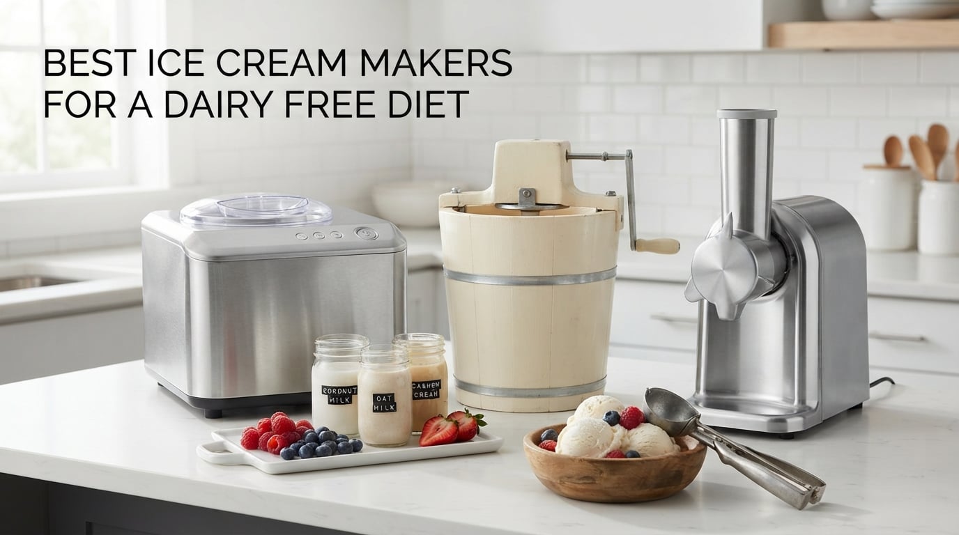 best ice cream makers for a dairy free diet