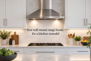 best wall mount range hoods for a kitchen remodel