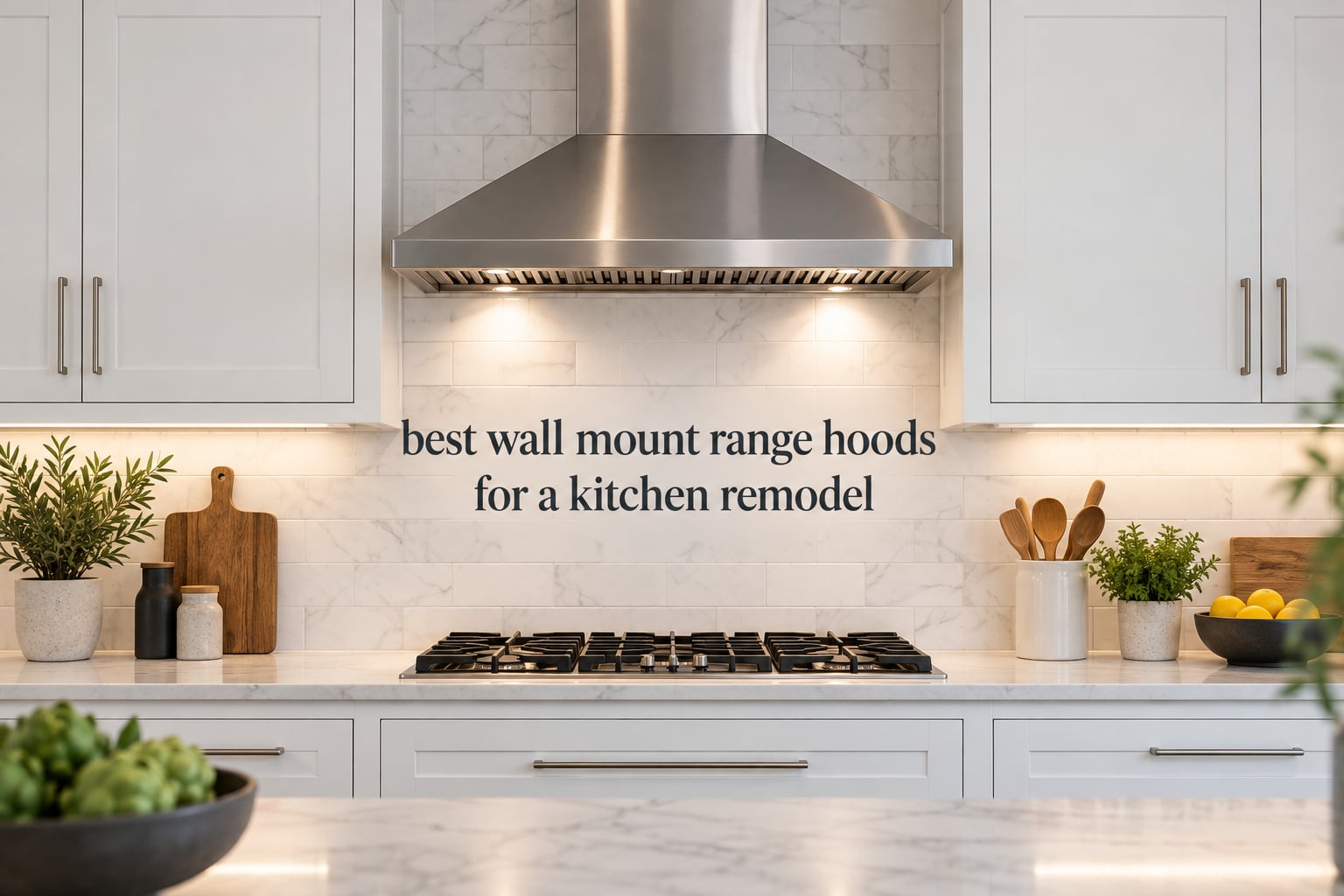 best wall mount range hoods for a kitchen remodel