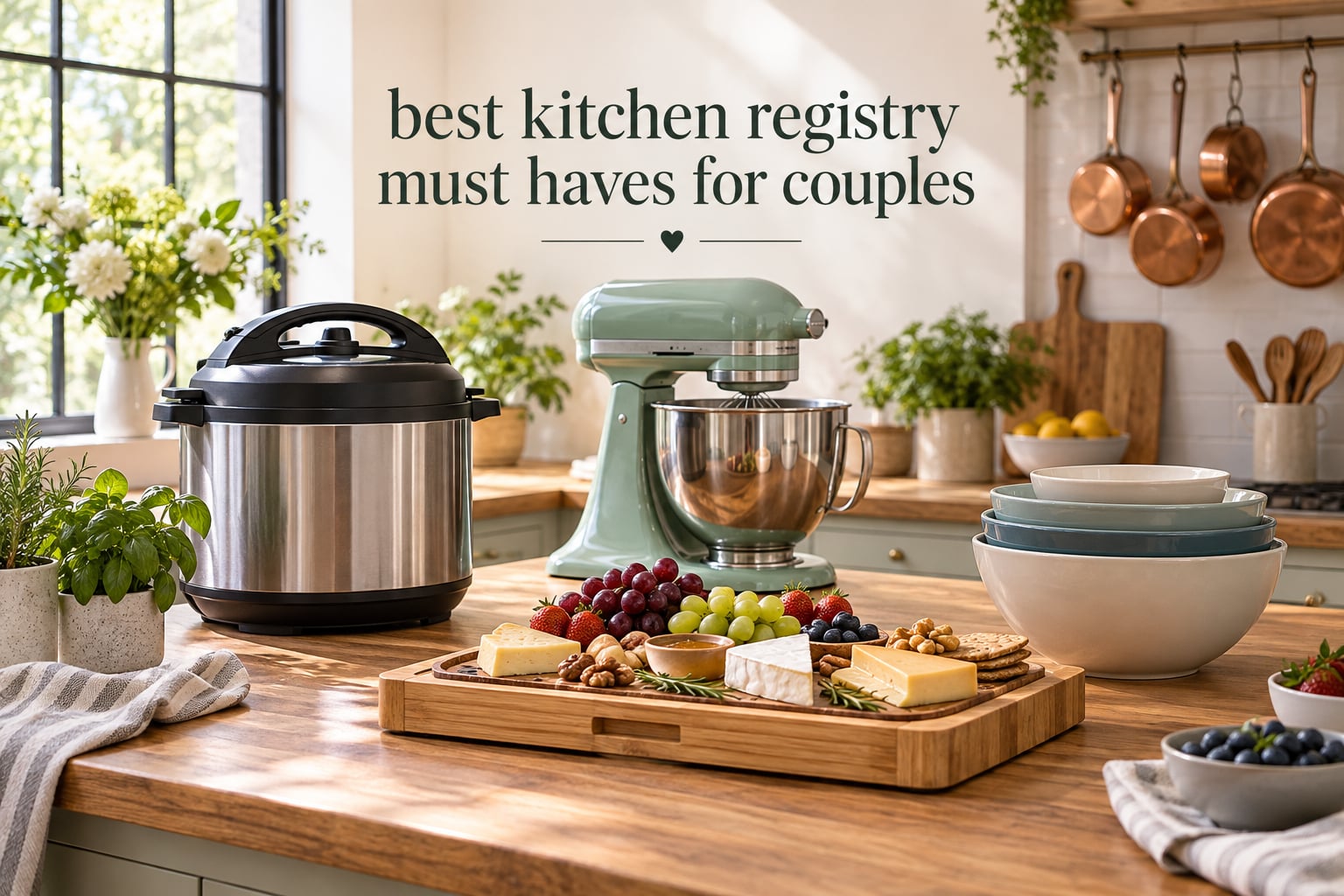 best kitchen registry must haves for couples