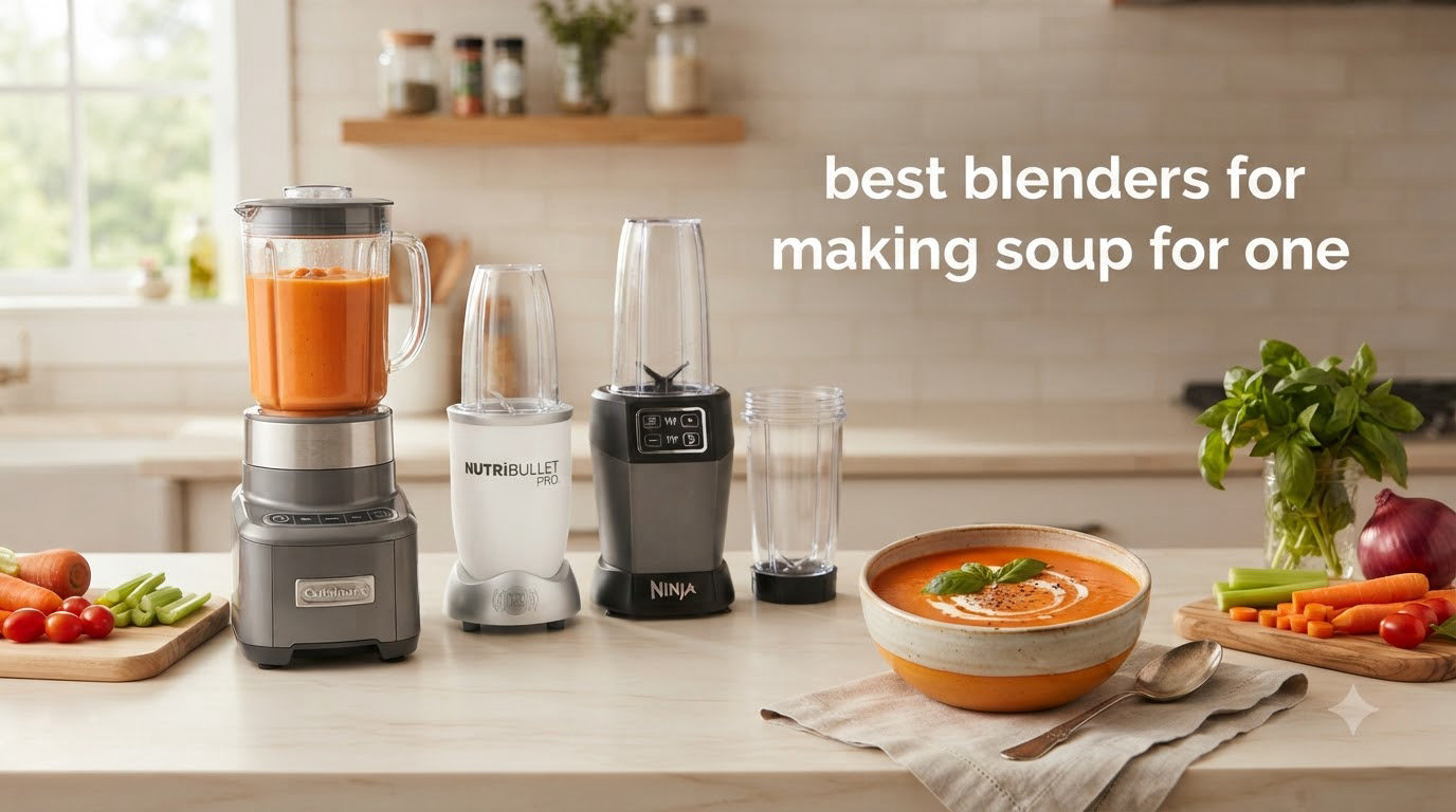 best blenders for making soup for one