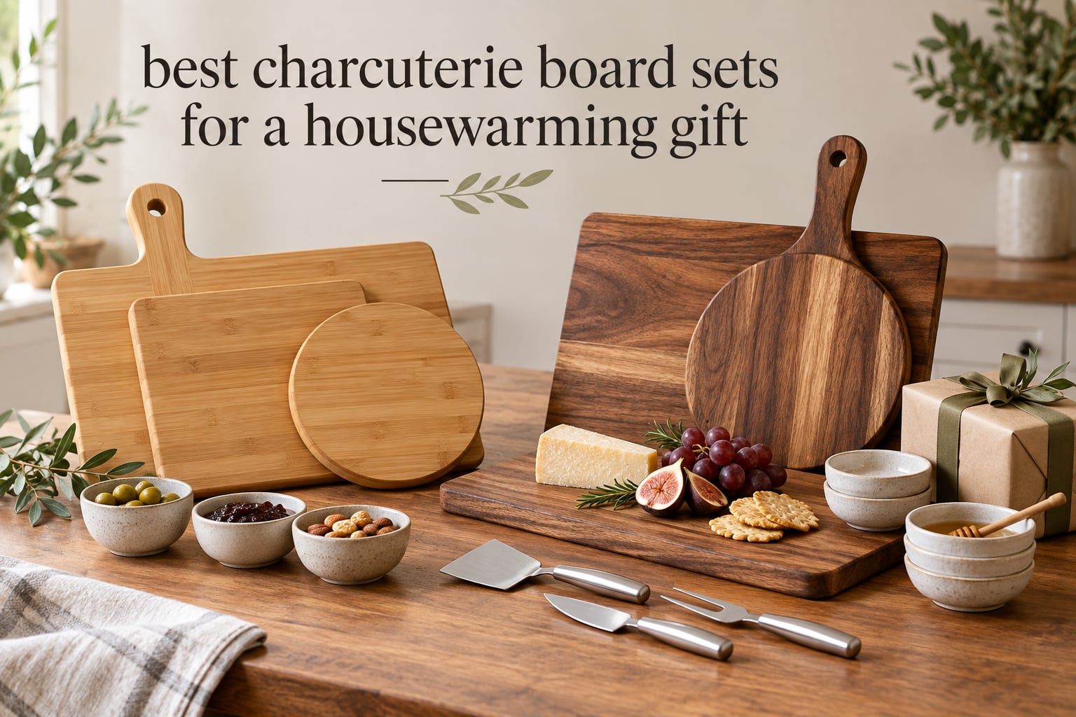 best charcuterie board sets for a housewarming gift