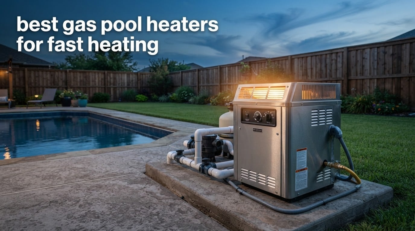 best gas pool heaters for fast heating