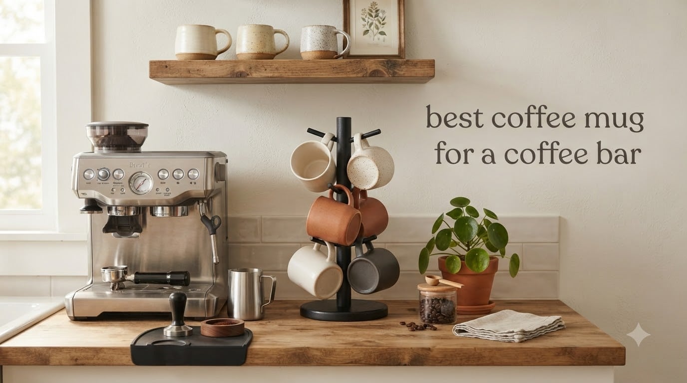 best coffee mug racks for a coffee bar