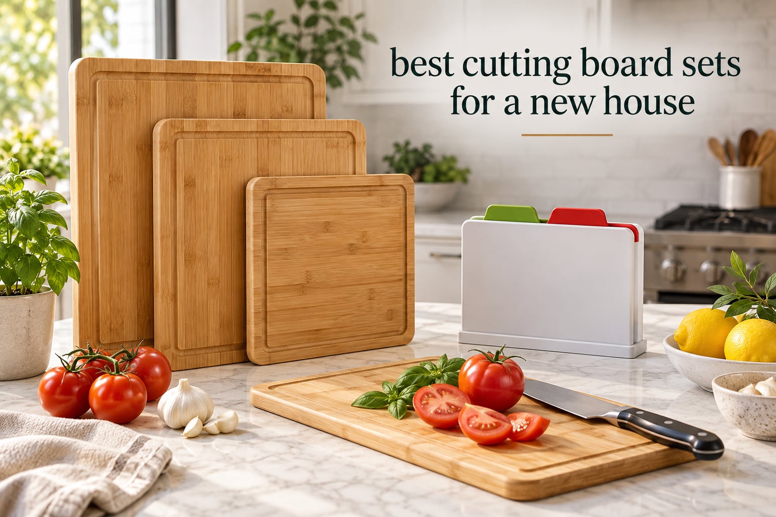 best cutting board sets for a new house