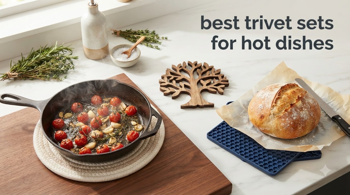 best trivet sets for hot dishes