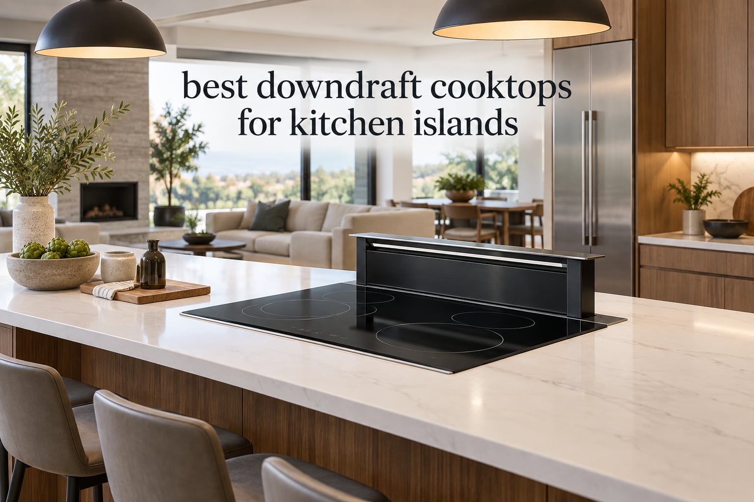 best downdraft cooktops for kitchen islands