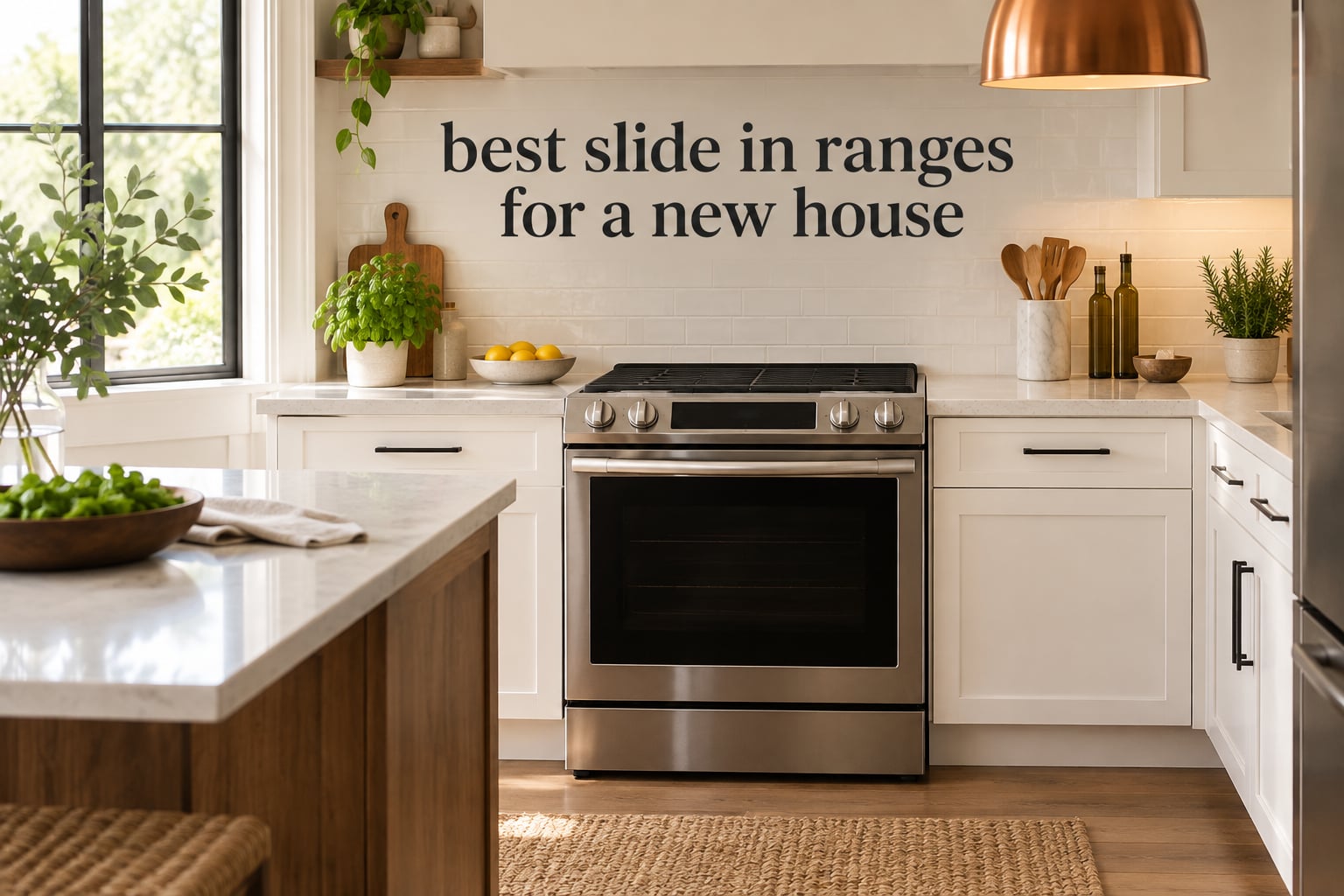 best slide in ranges for a new house