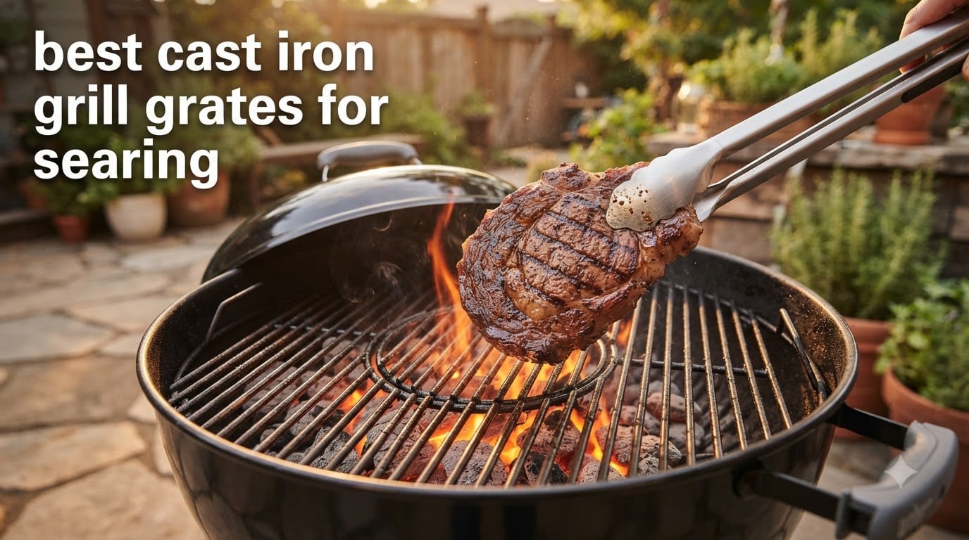 best cast iron grill grates for searing
