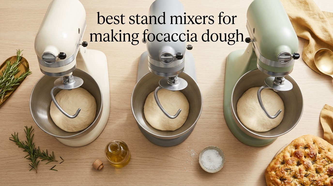 best stand mixers for making focaccia dough