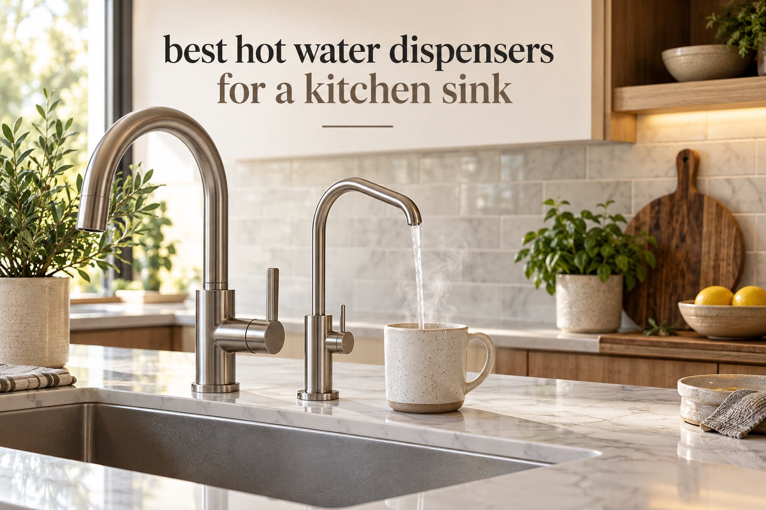 best hot water dispensers for a kitchen sink