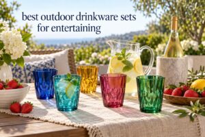 best outdoor drinkware sets for entertaining