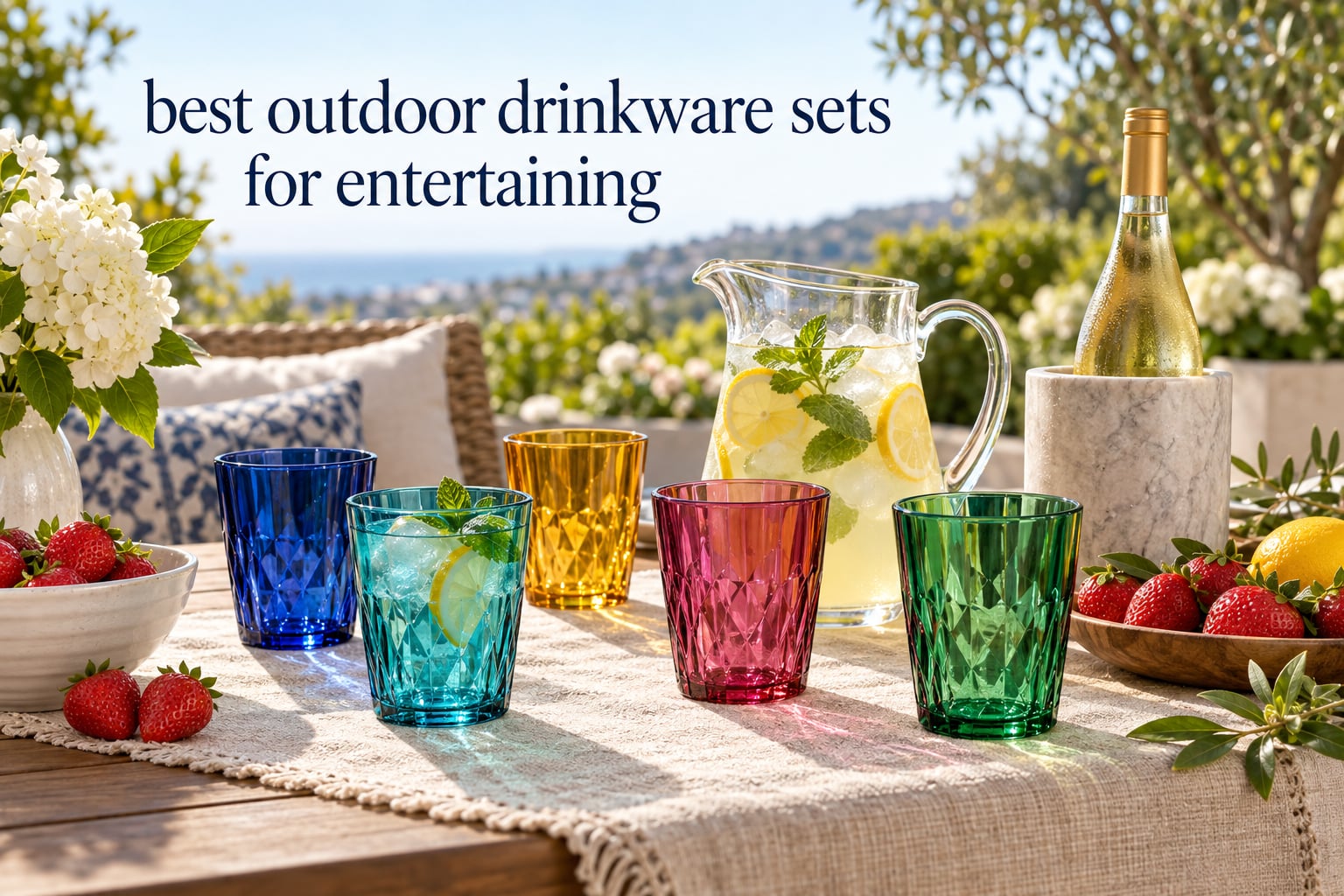 best outdoor drinkware sets for entertaining