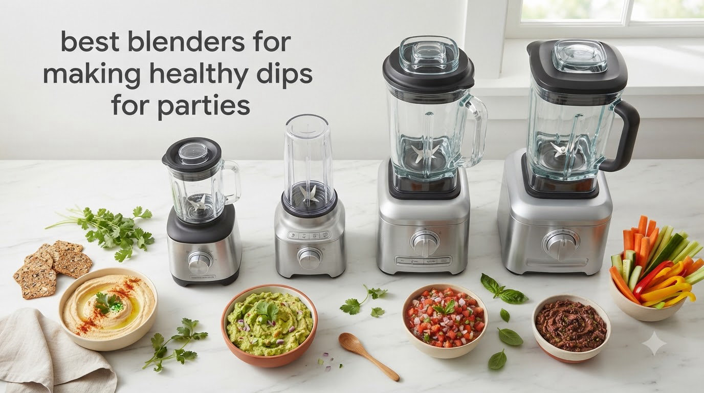 best blenders for making healthy dips for parties