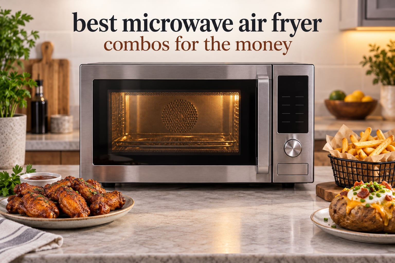 best microwave air fryer combos for the money