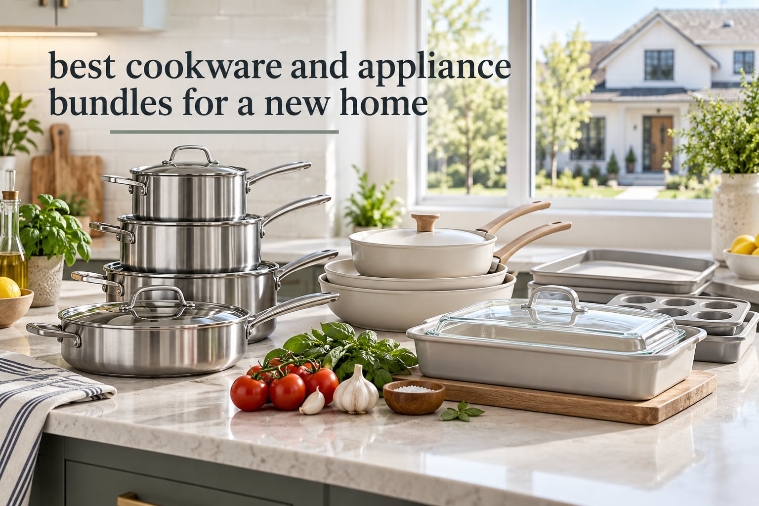 best cookware and appliance bundles for a new home