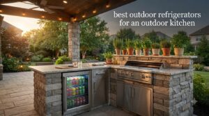 best outdoor refrigerators for an outdoor kitchen