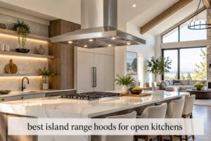 best island range hoods for open kitchens