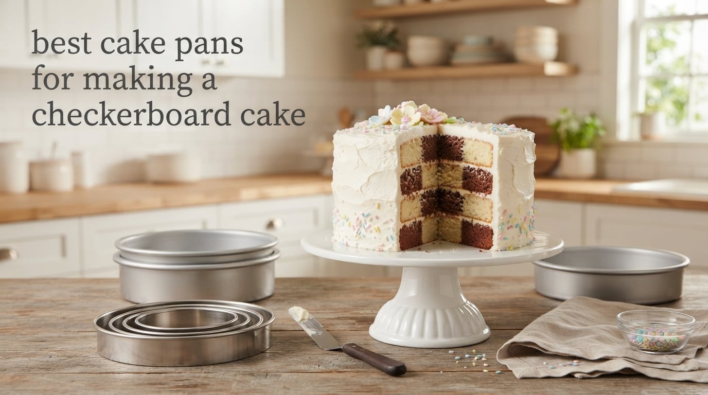 best cake pans for making a checkerboard cake