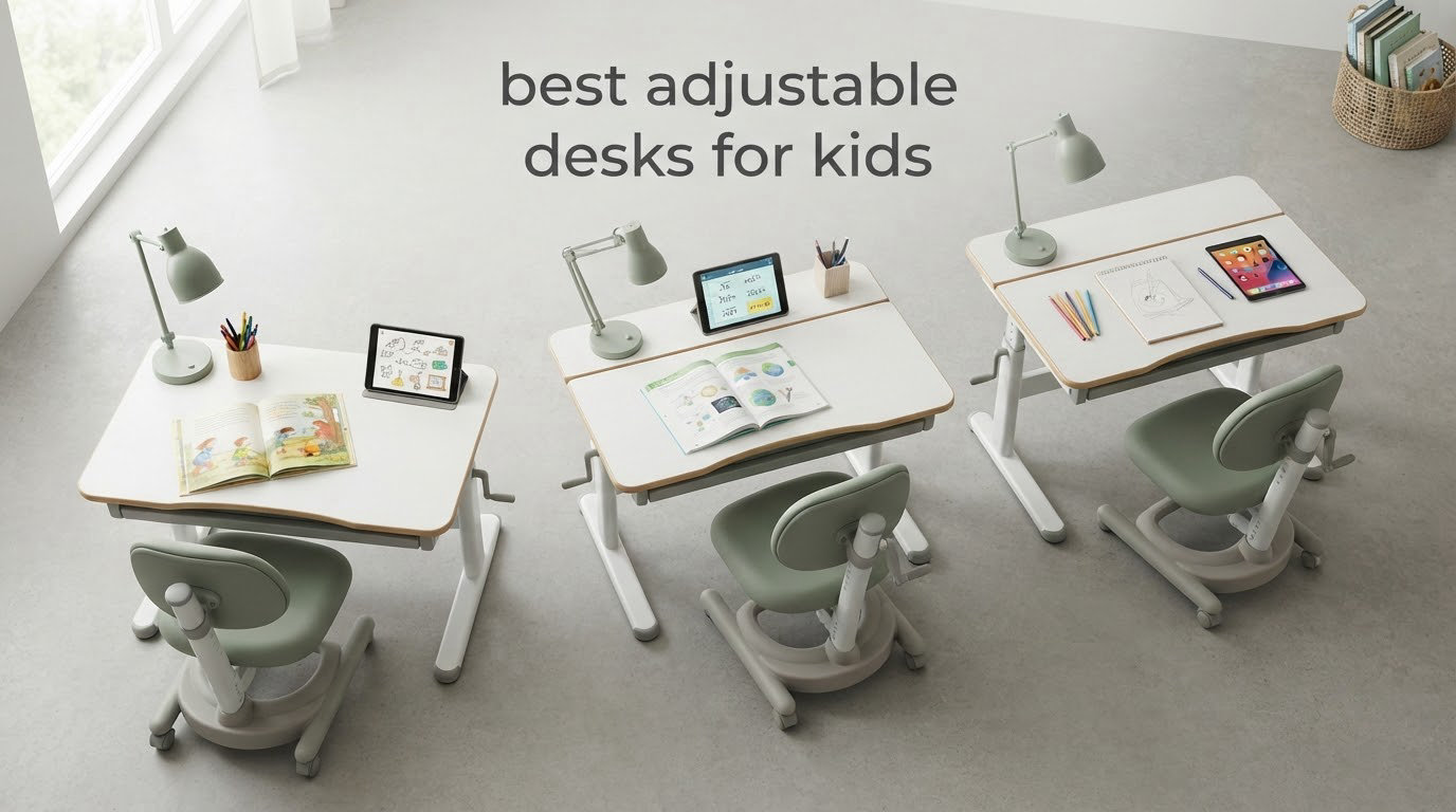 best adjustable desks for kids