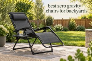 best zero gravity chairs for backyards