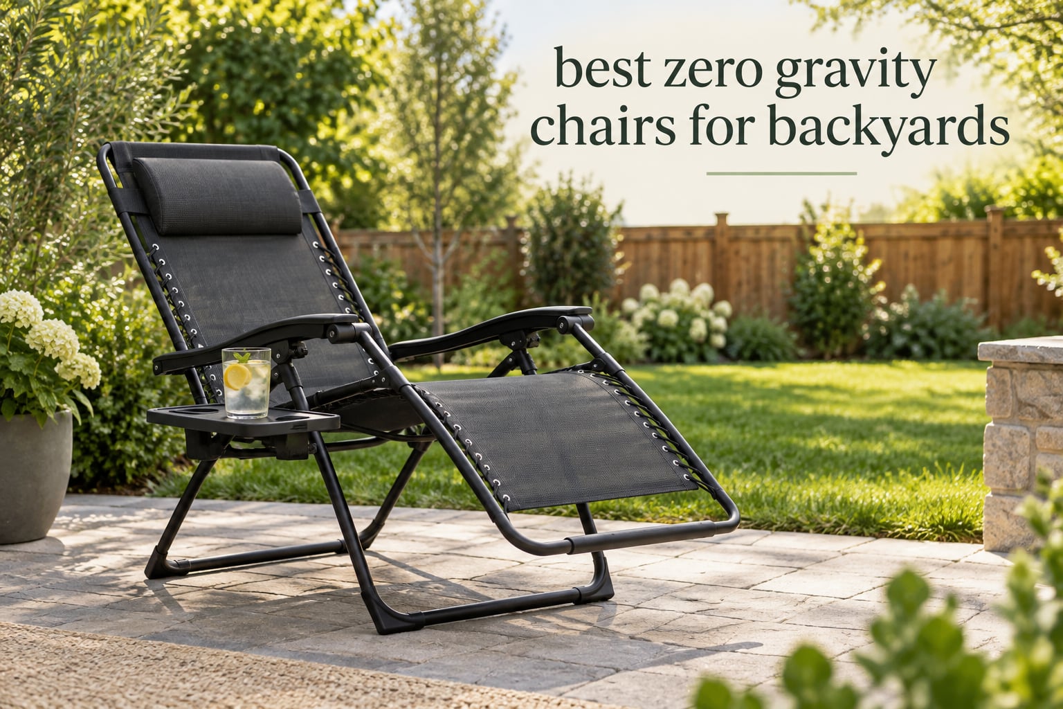 best zero gravity chairs for backyards