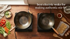 best electric woks for making authentic stir fry