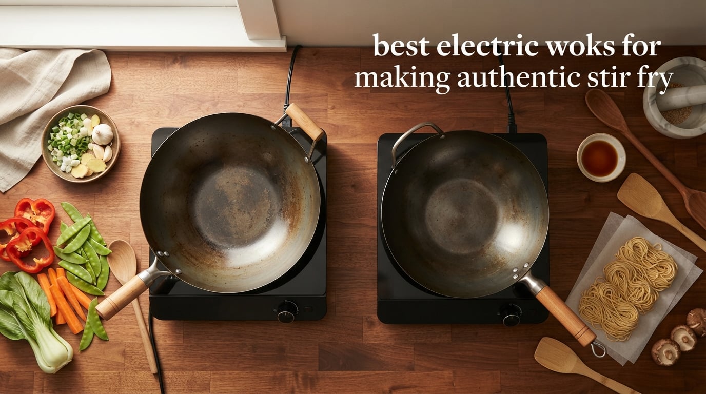 best electric woks for making authentic stir fry