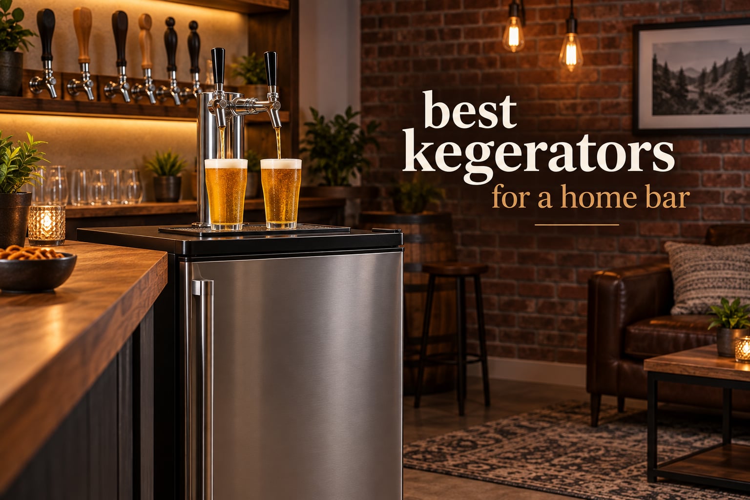 best kegerators for a home bar