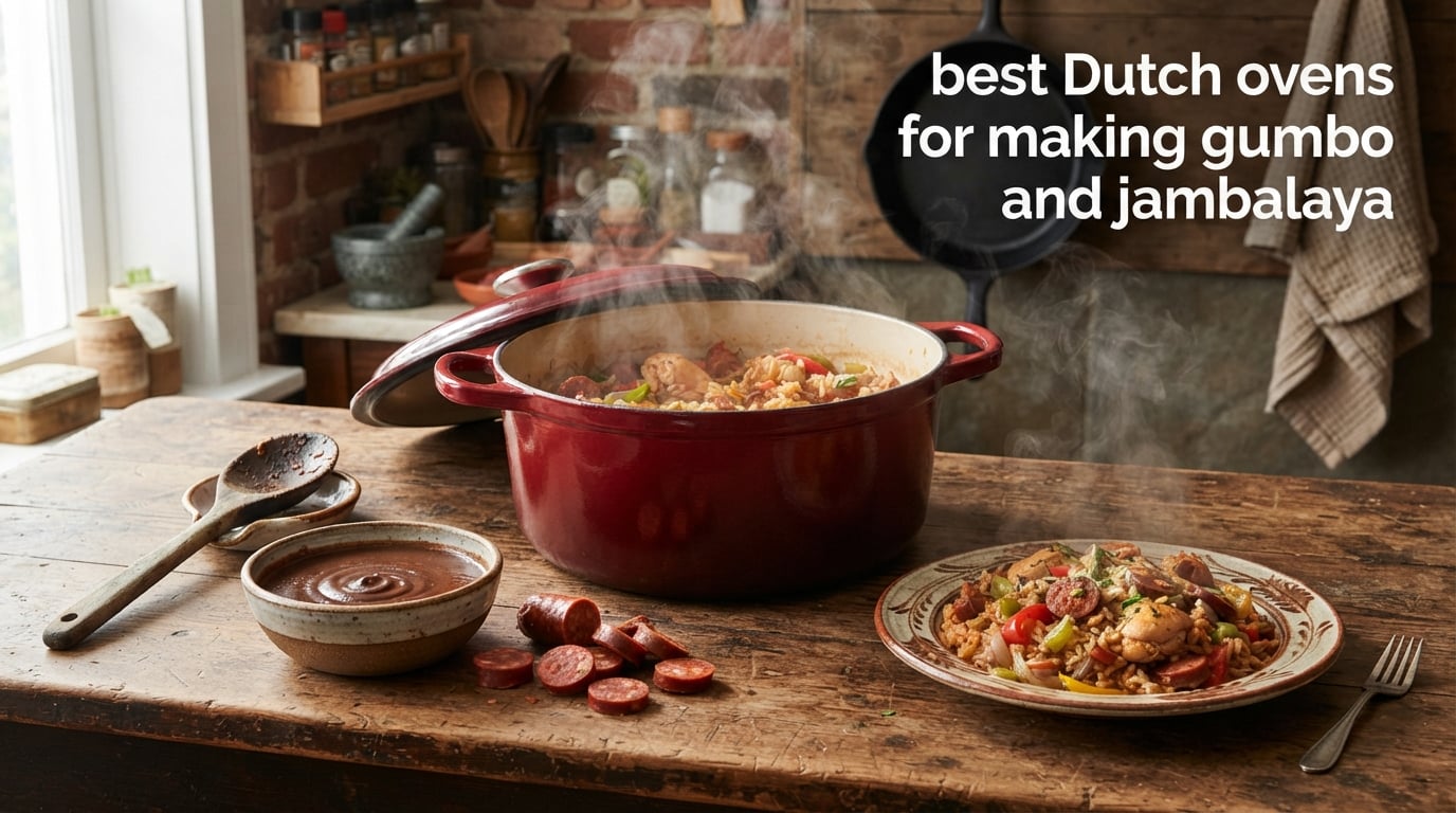 best Dutch ovens for making gumbo and jambalaya