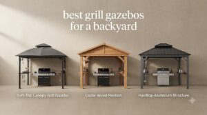 best grill gazebos for a backyard
