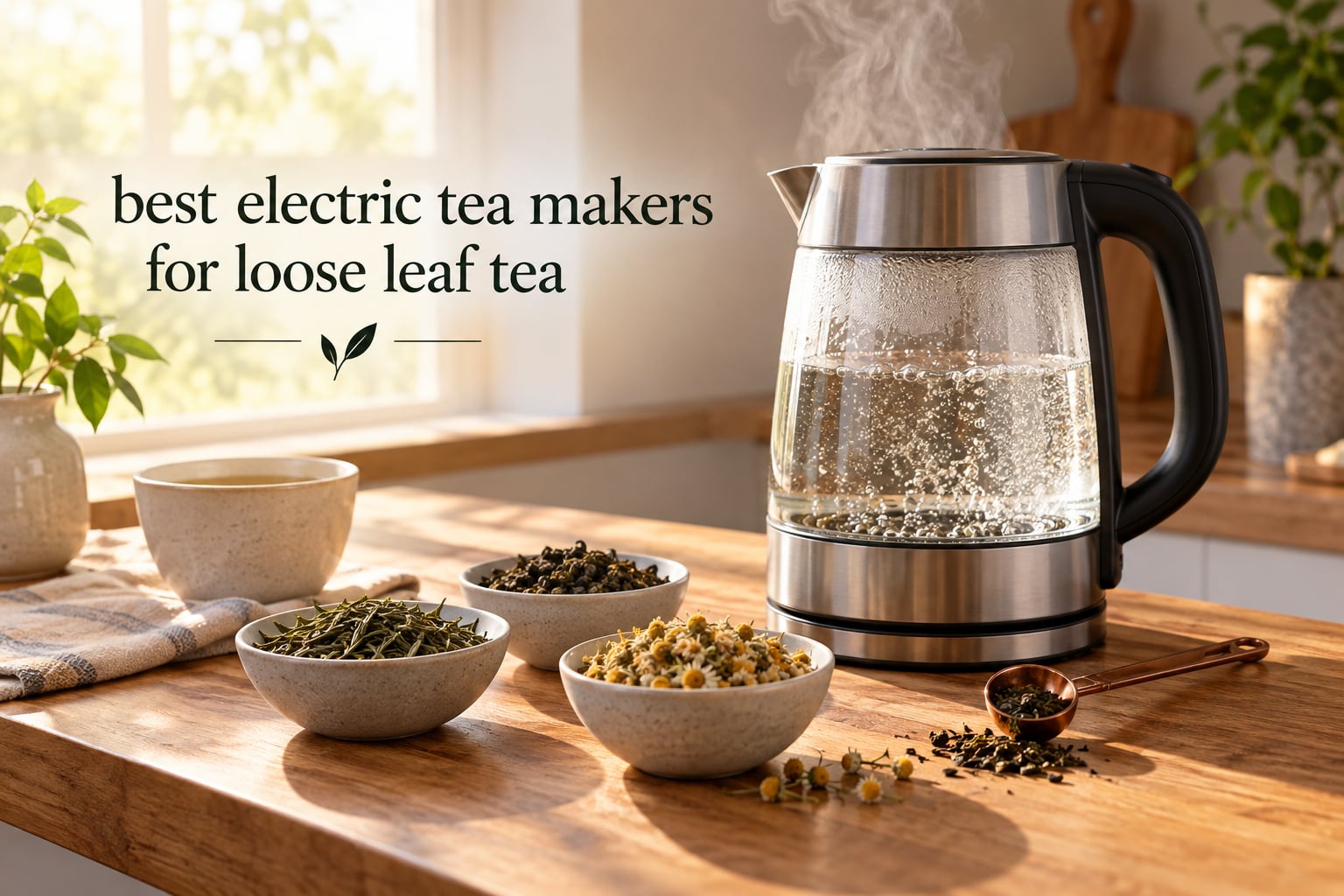 best electric tea makers for loose leaf tea