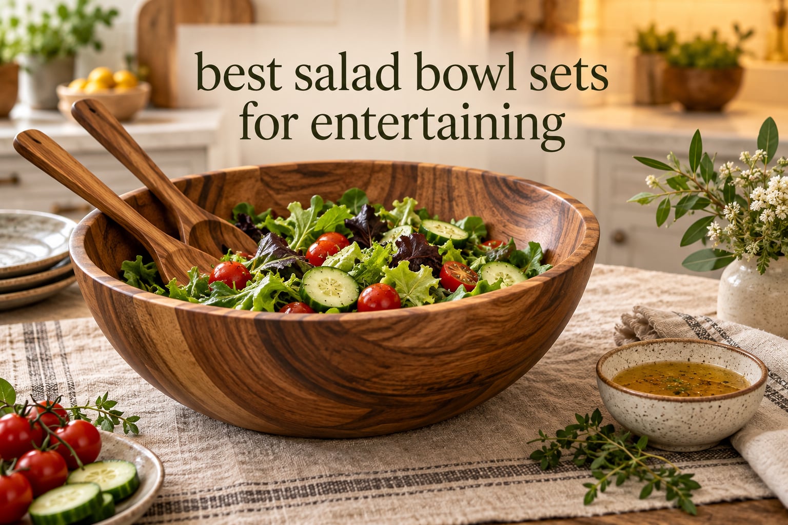 best salad bowl sets for entertaining