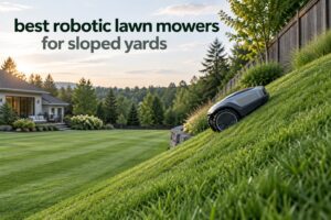 best robotic lawn mowers for sloped yards