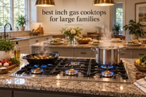 best 36 inch gas cooktops for large families