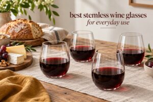 best stemless wine glasses for everyday use