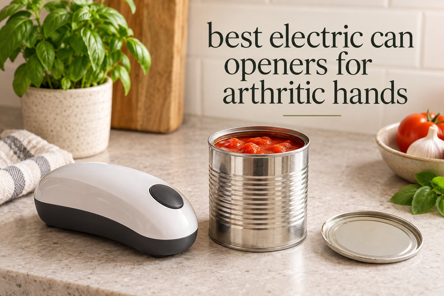 best electric can openers for arthritic hands