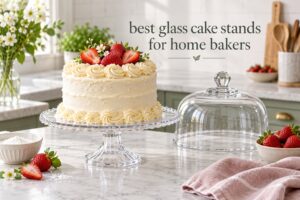best glass cake stands for home bakers