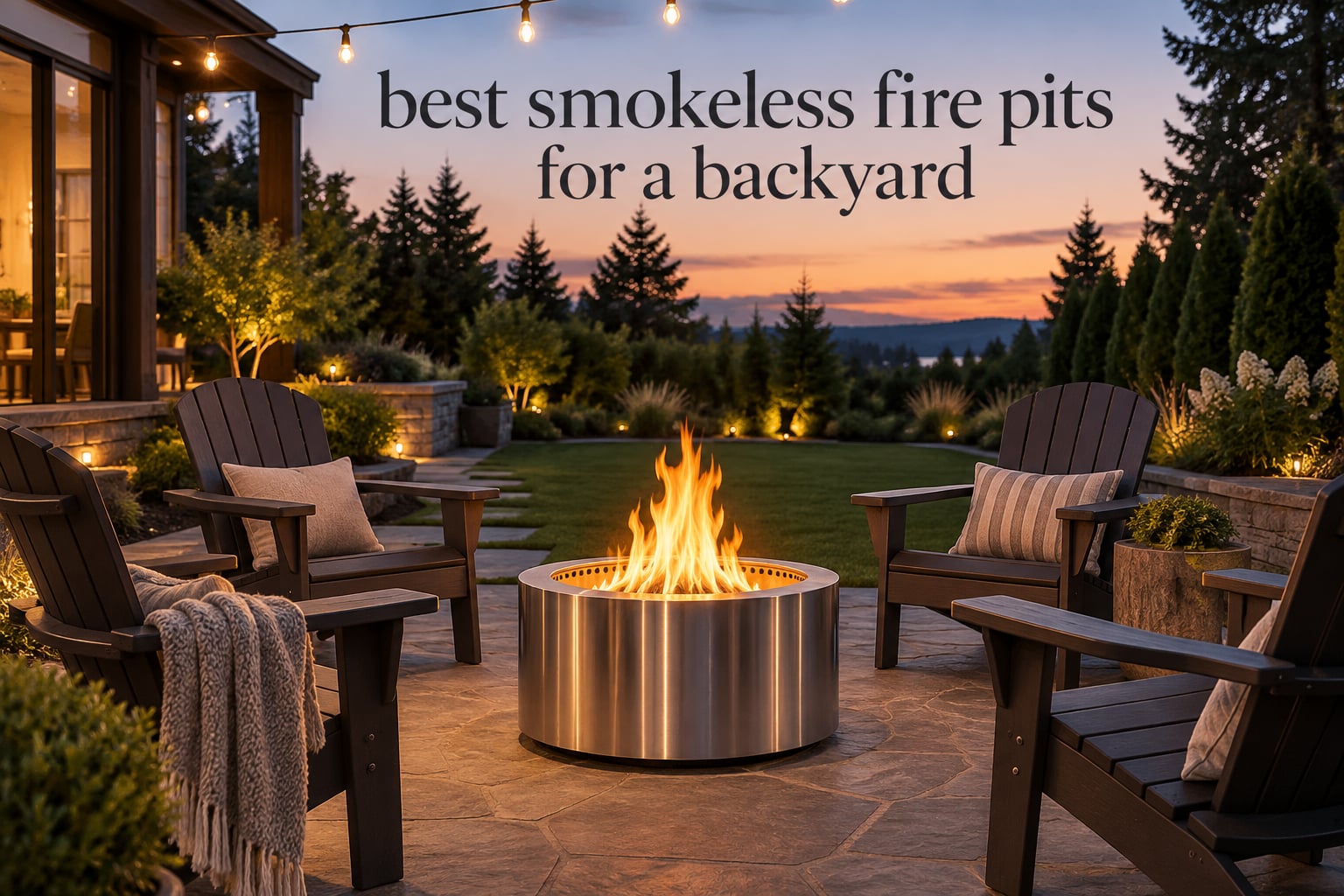 best smokeless fire pits for a backyard