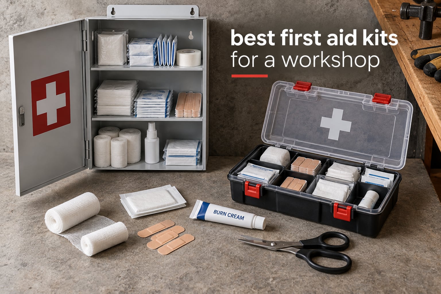 best first aid kits for a workshop