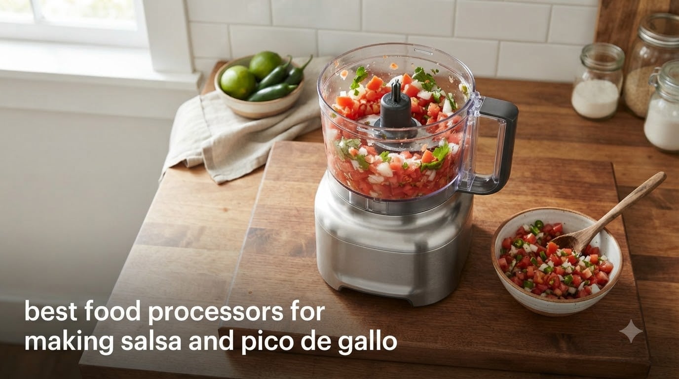 best food processors for making salsa and pico de gallo